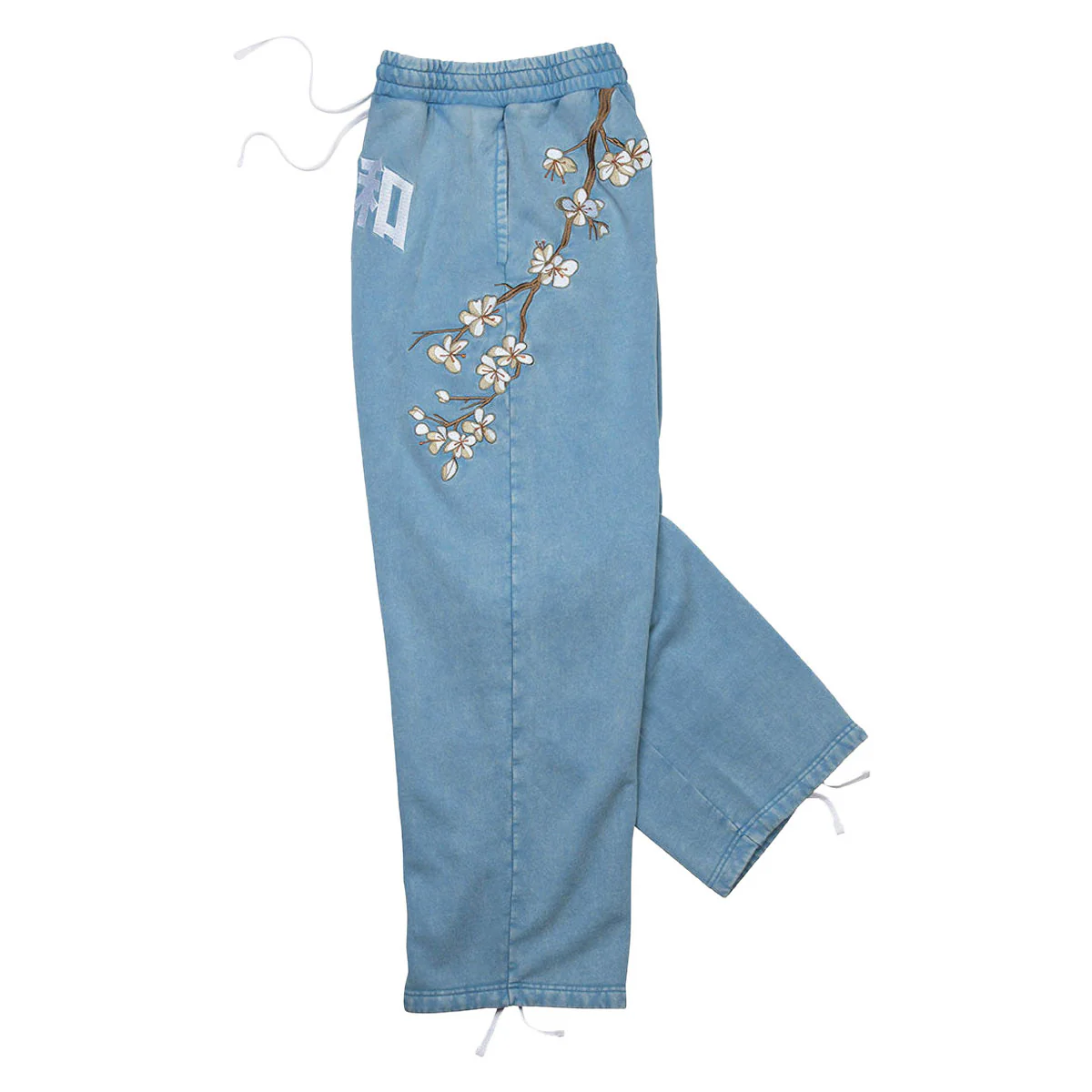 DGK Heavens Fleece Pants - Washed Blue - Image 3