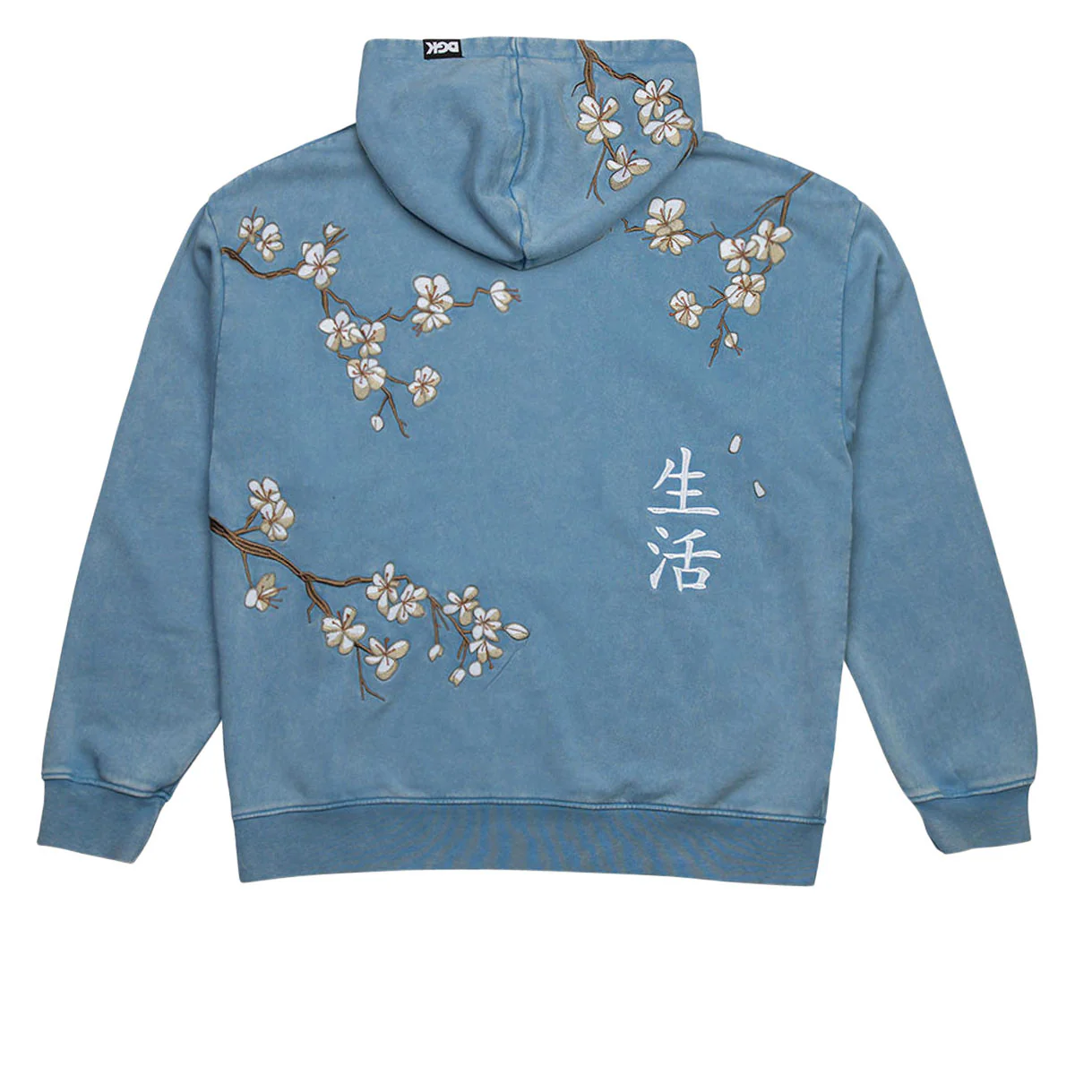 DGK Heavens Hoodie - Washed Blue - Image 2
