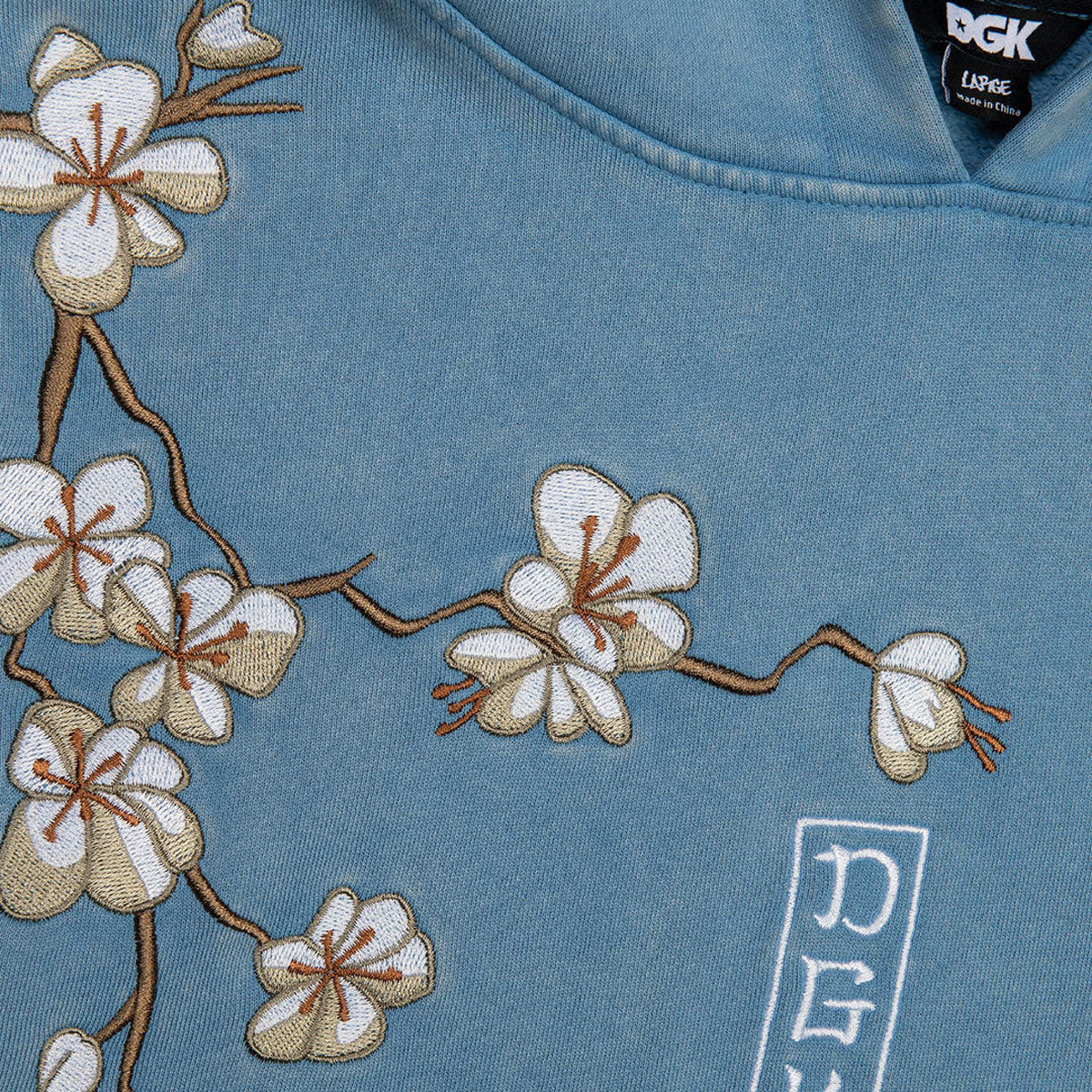 DGK Heavens Hoodie - Washed Blue - Image 3