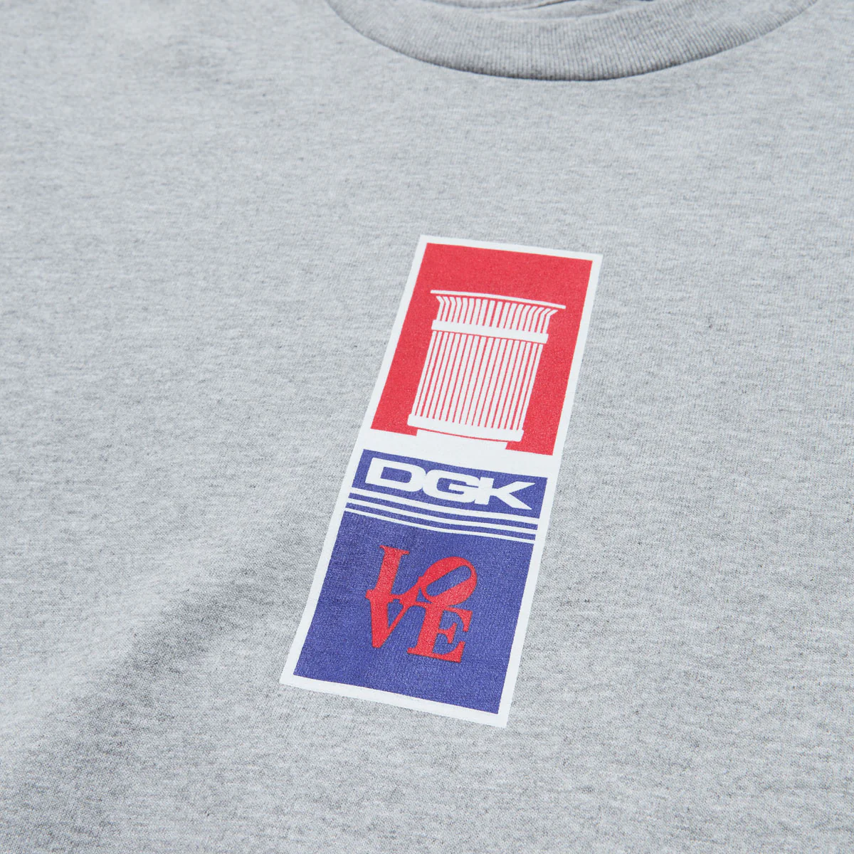 DGK Heritage T-Shirt - Athletic Heather - Image 2