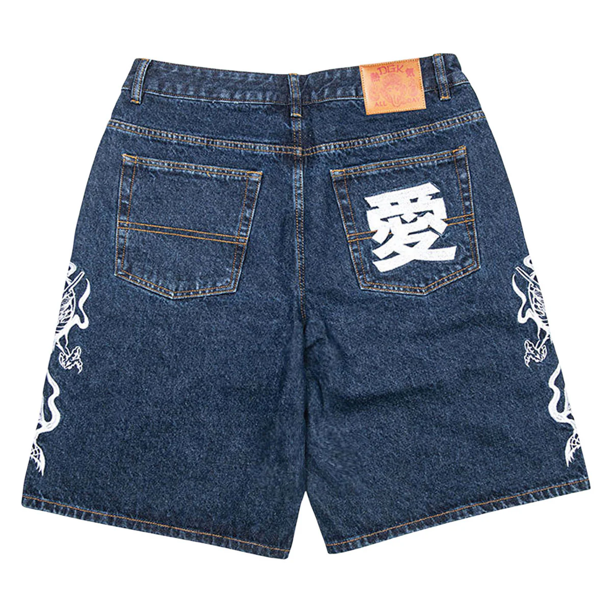 DGK Hydra Denim Shorts - Blue - Image 2