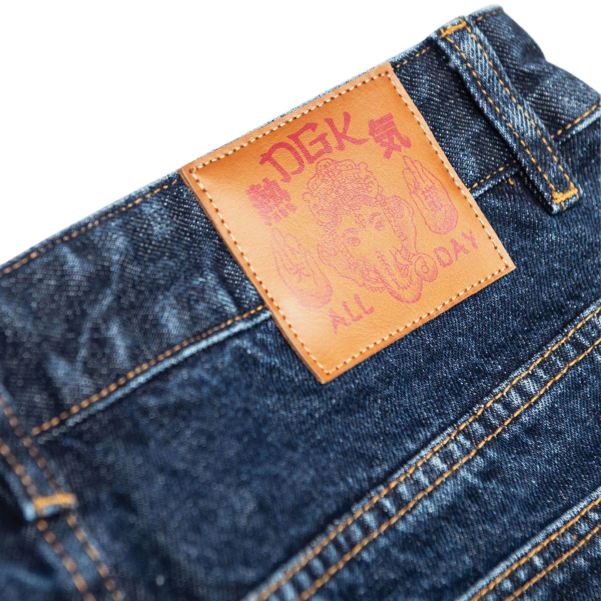 DGK Hydra Denim Shorts - Blue - Image 5