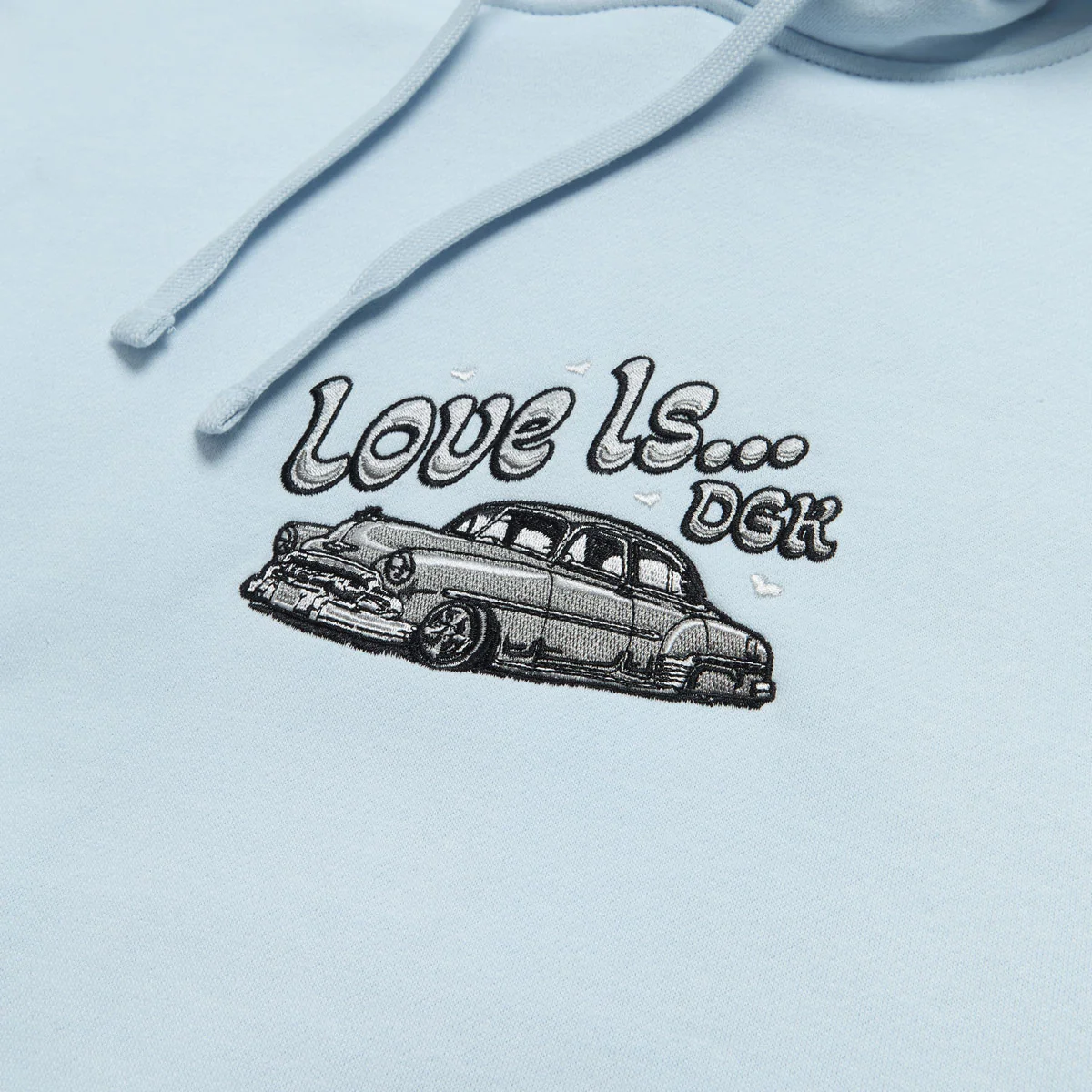 DGK Love Is... Hoodie - Powder Blue - Image 3