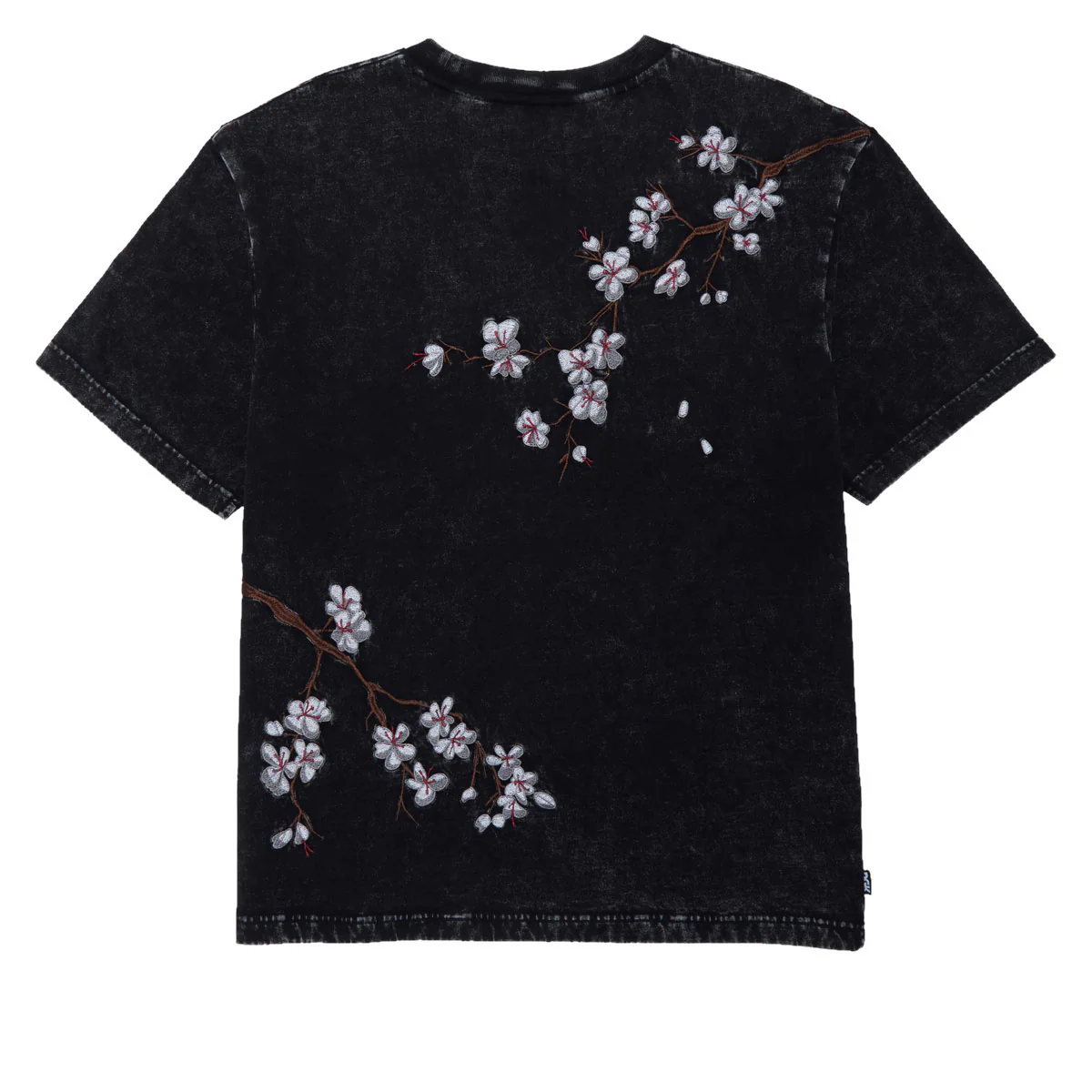 DGK Midnight Knit T-Shirt - Washed Black - Image 2