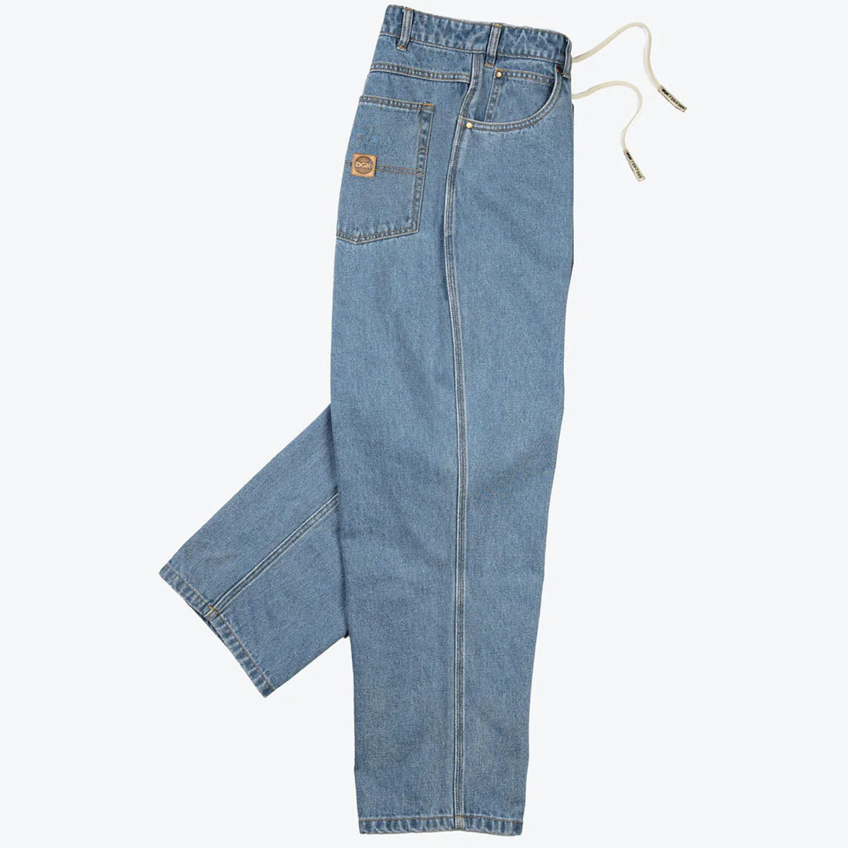 DGK Muni Denim Jeans - Washed Indigo - Image 3
