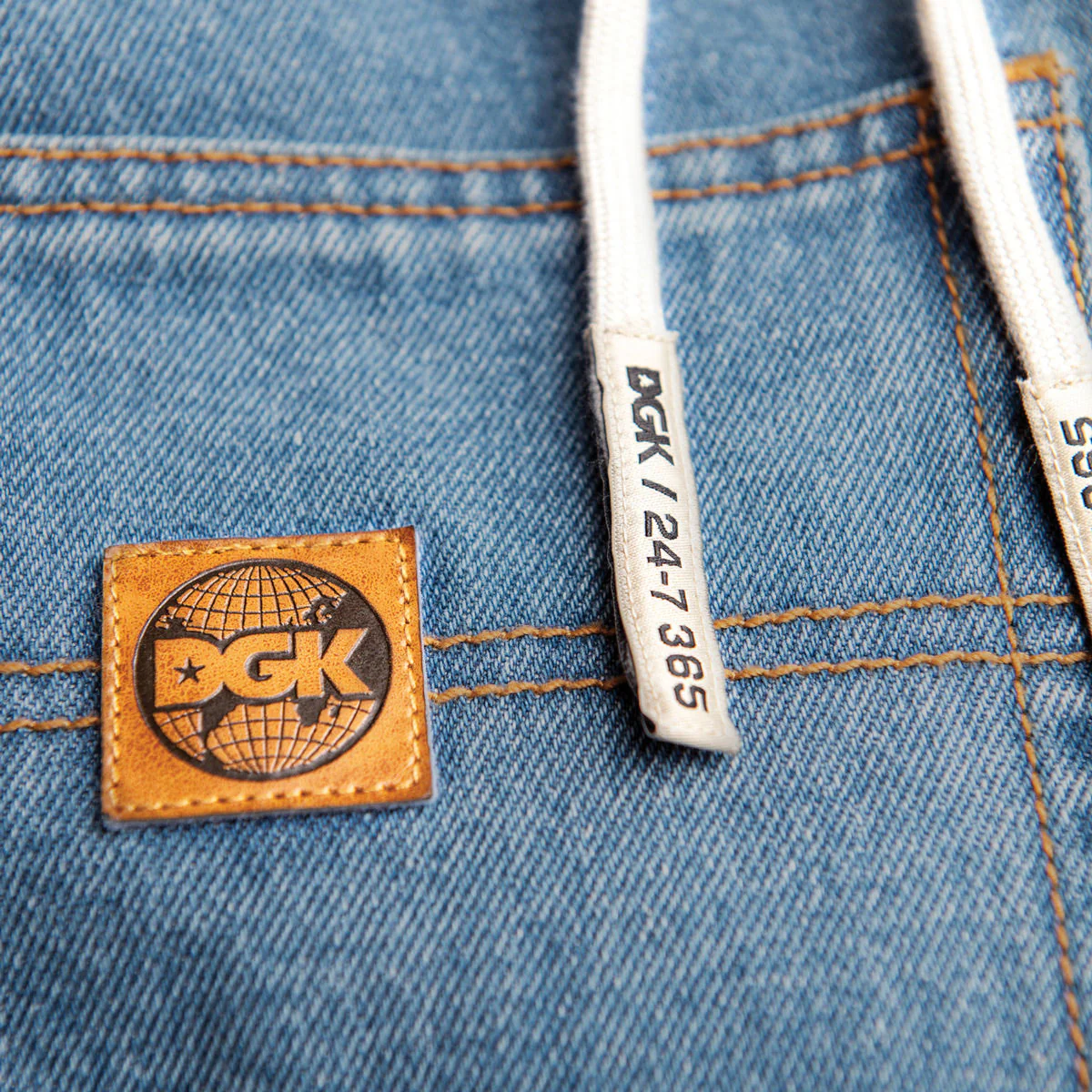 DGK Muni Denim Jeans - Washed Indigo - Image 4
