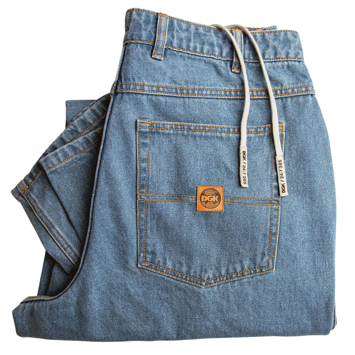 DGK Muni Denim Jeans - Washed Indigo - Image 5