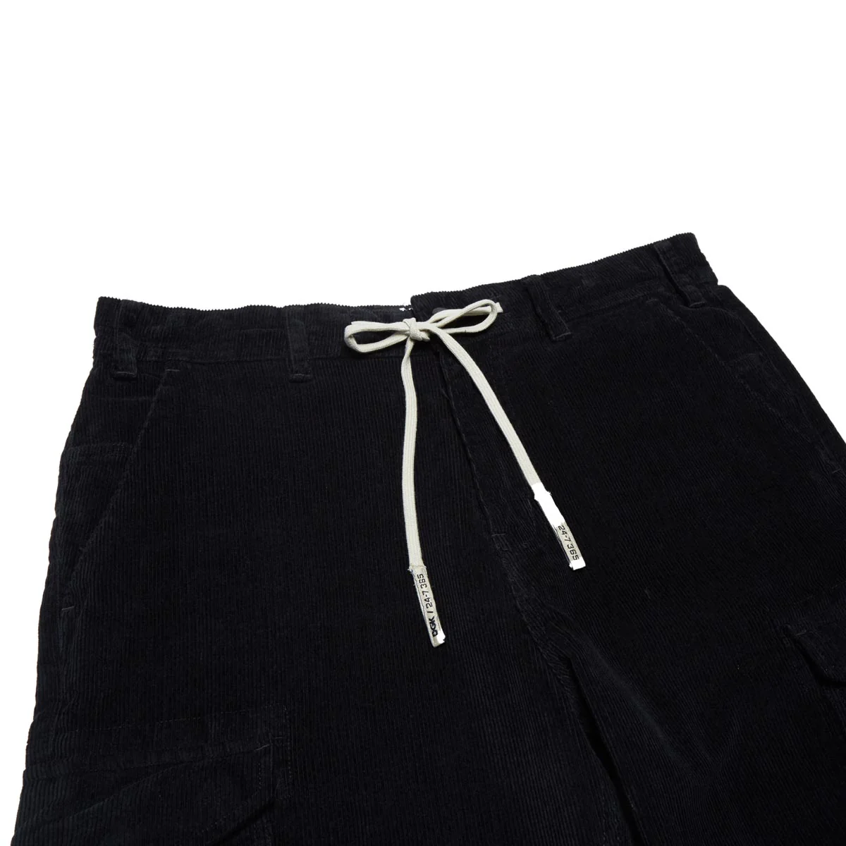 DGK OG Cargo Pants - Black Corduroy - Image 3