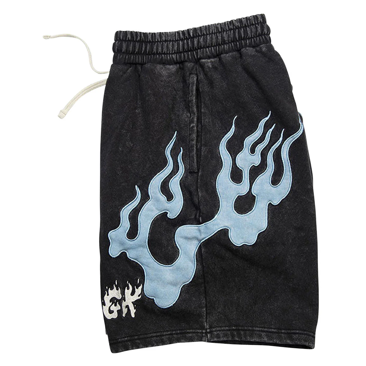 DGK Storm Fleece Shorts - Washed Black - Image 4