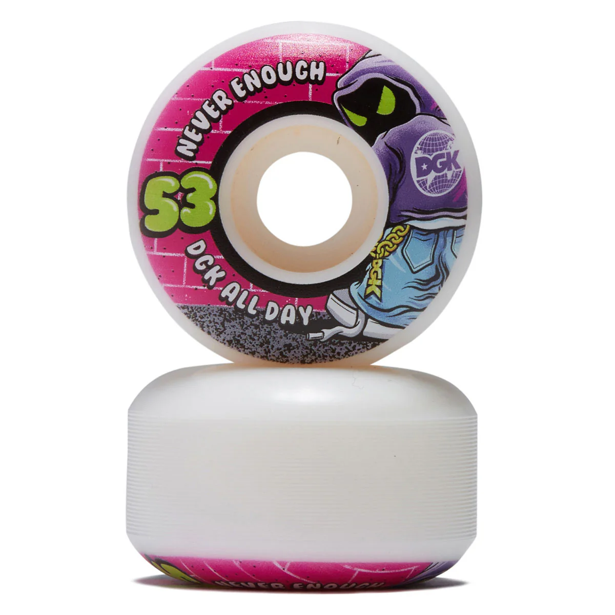 DGK Throwie 101A Skateboard Wheels - 53mm - Image 2