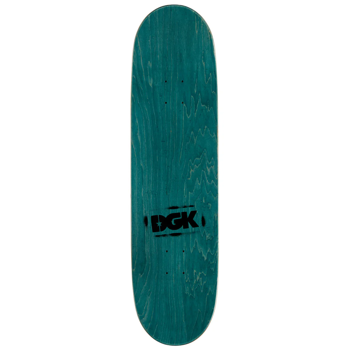 DGK x Ironlak Volts Skateboard Deck - Black - 8.50" - Image 2