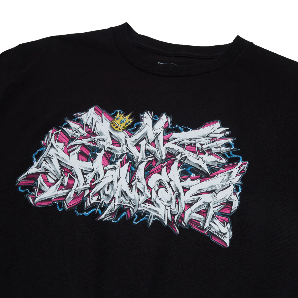 DGK x Ironlak Volts T-Shirt - Black - Image 2