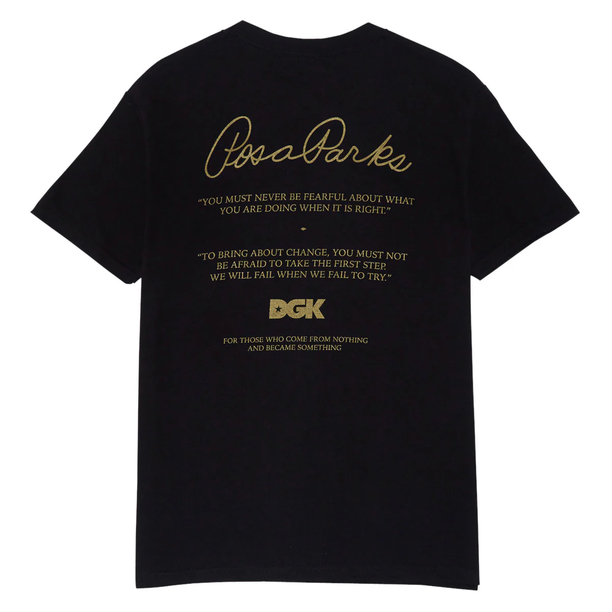 DGK x Rosa Parks T-Shirt - Black - Image 2