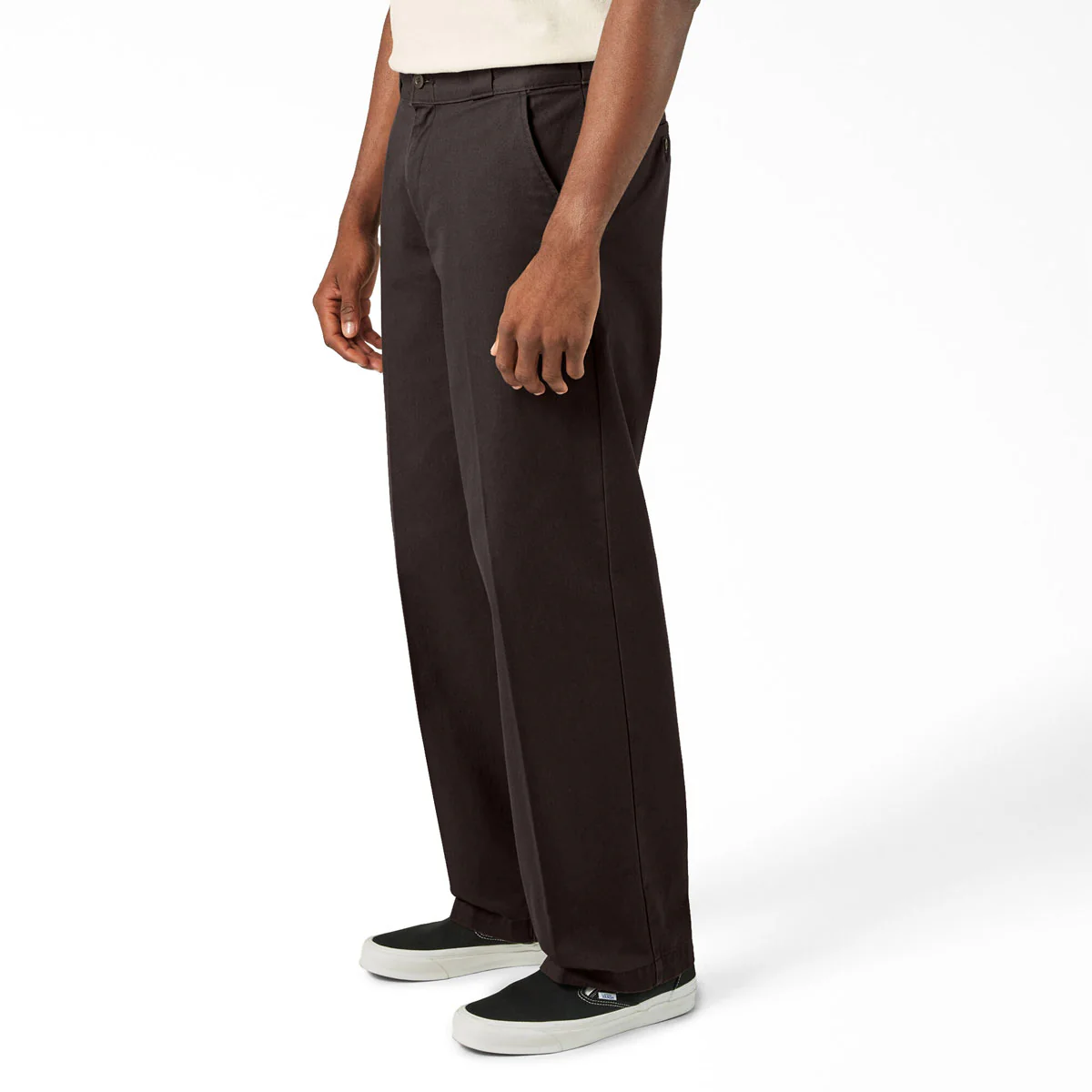 Dickies 247 Loose Pants - Dark Brown - Image 3
