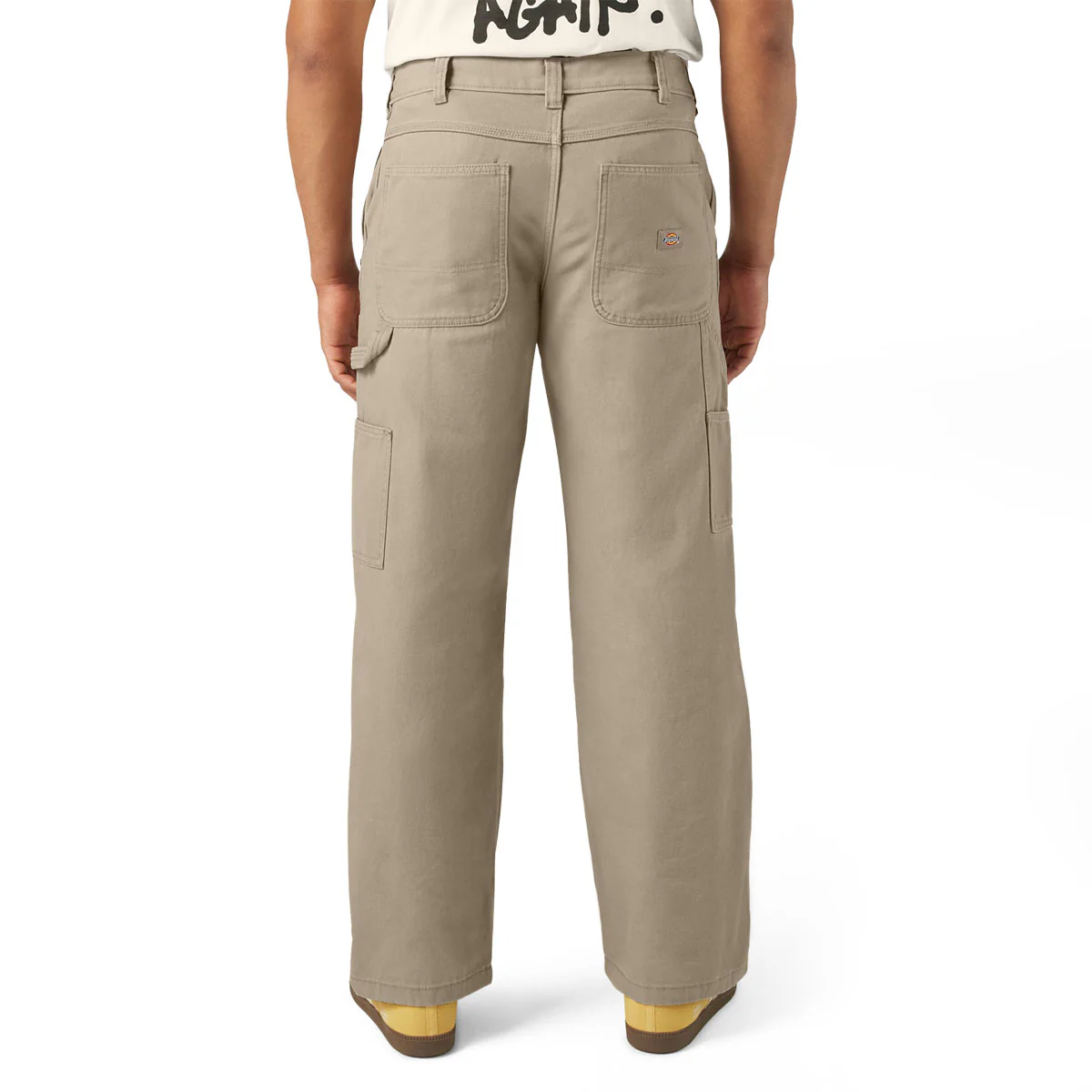 Dickies Double Knee Canvas Carpenter Pants - Desert Sand - Image 2