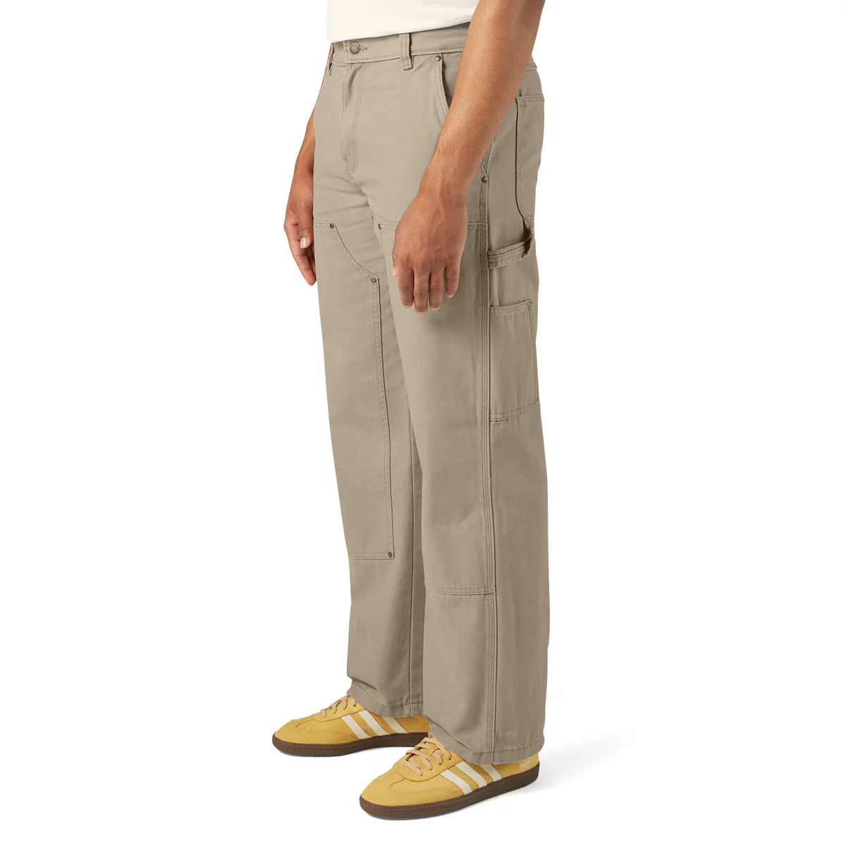 Dickies Double Knee Canvas Carpenter Pants - Desert Sand - Image 3