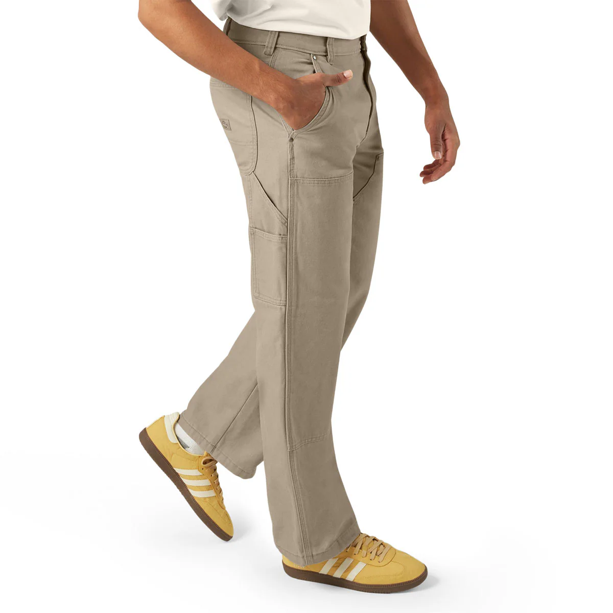 Dickies Double Knee Canvas Carpenter Pants - Desert Sand - Image 4