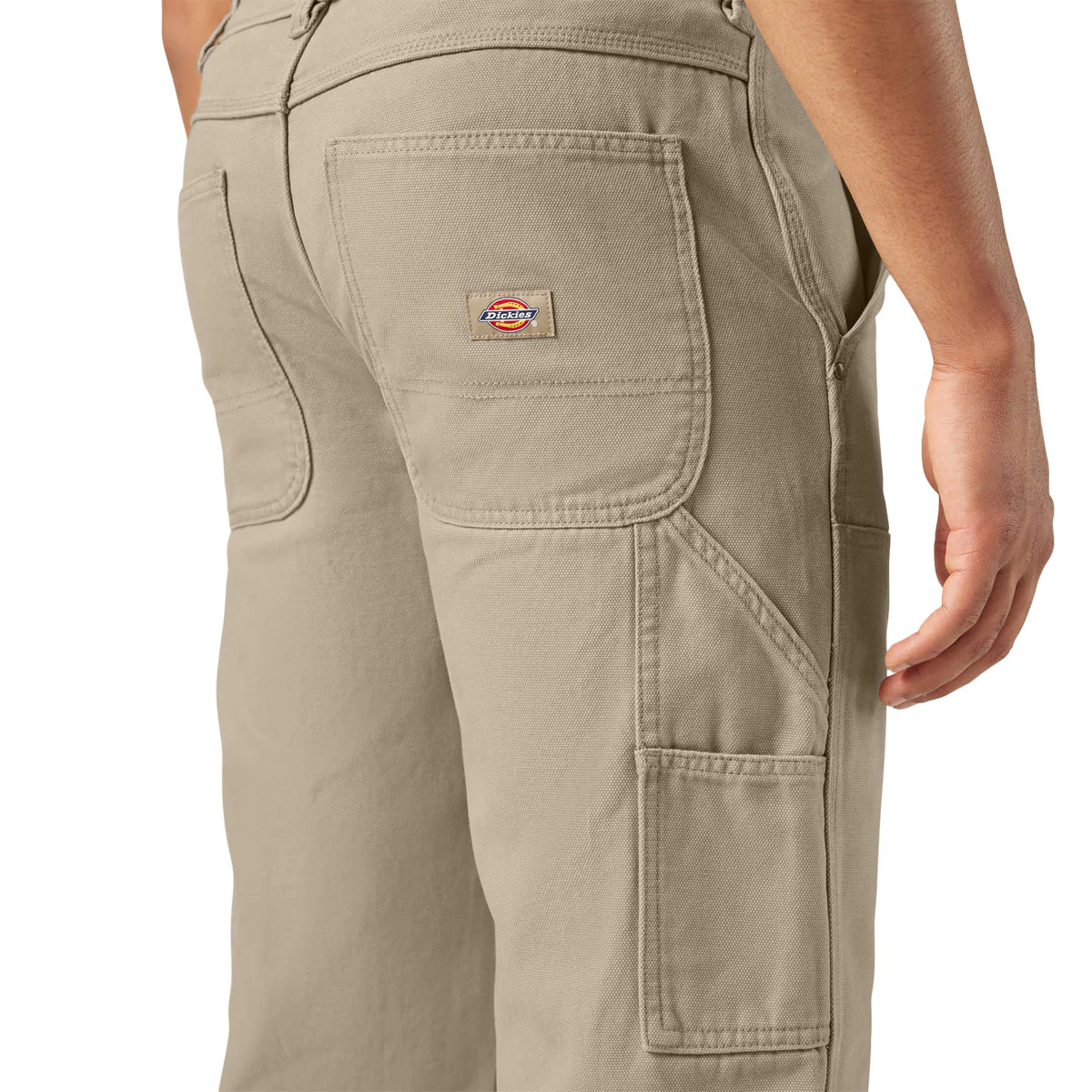 Dickies Double Knee Canvas Carpenter Pants - Desert Sand - Image 5