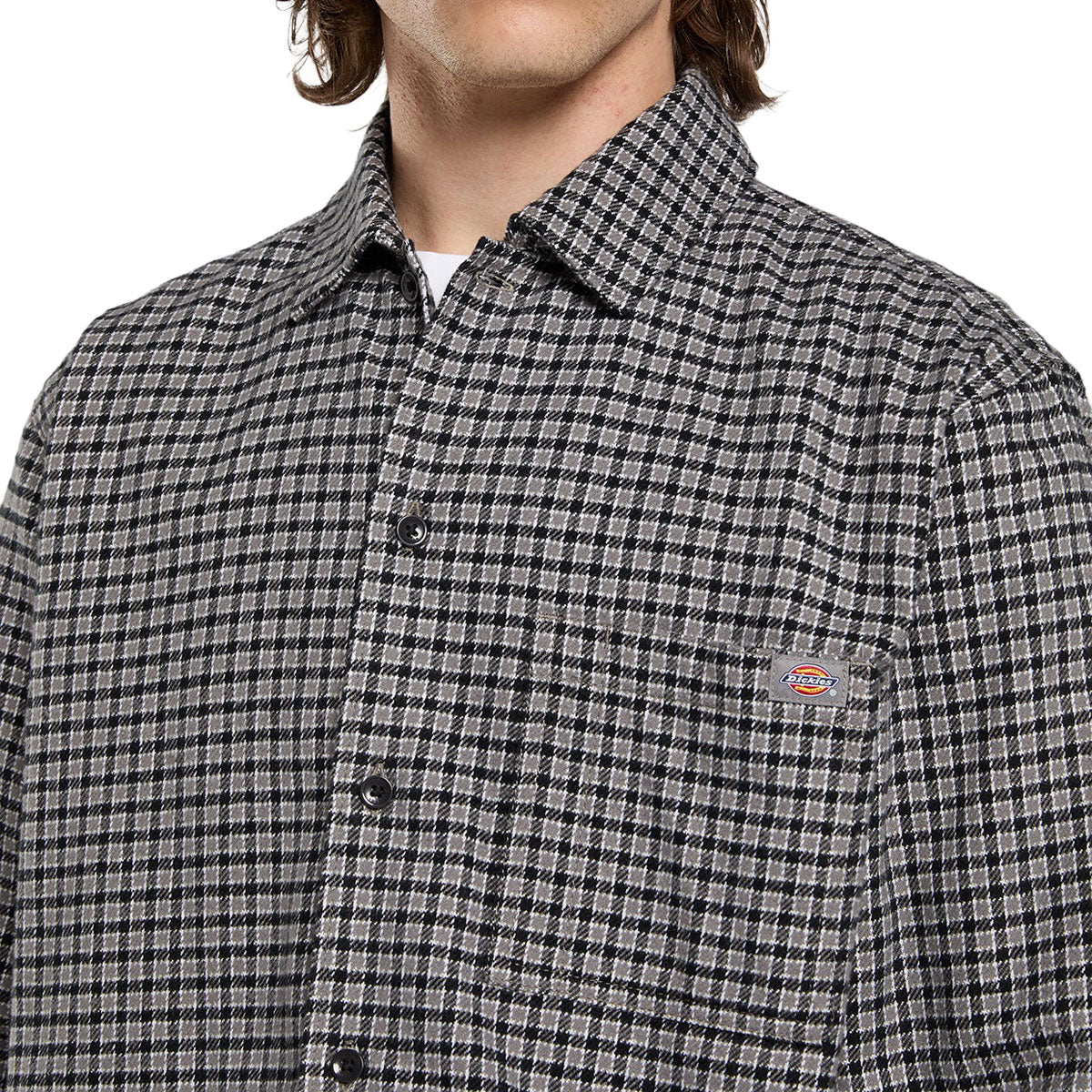 Dickies Hendersonville Long Sleeve Shirt - December Sky - Image 3