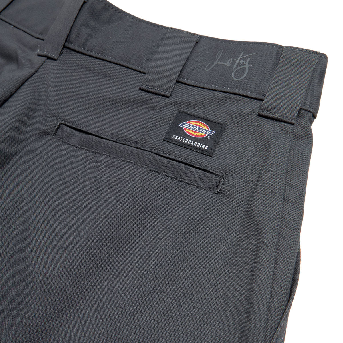 Dickies Jamie Foy Loose Straight Twill Pants - Charcoal 2025 - Image 3