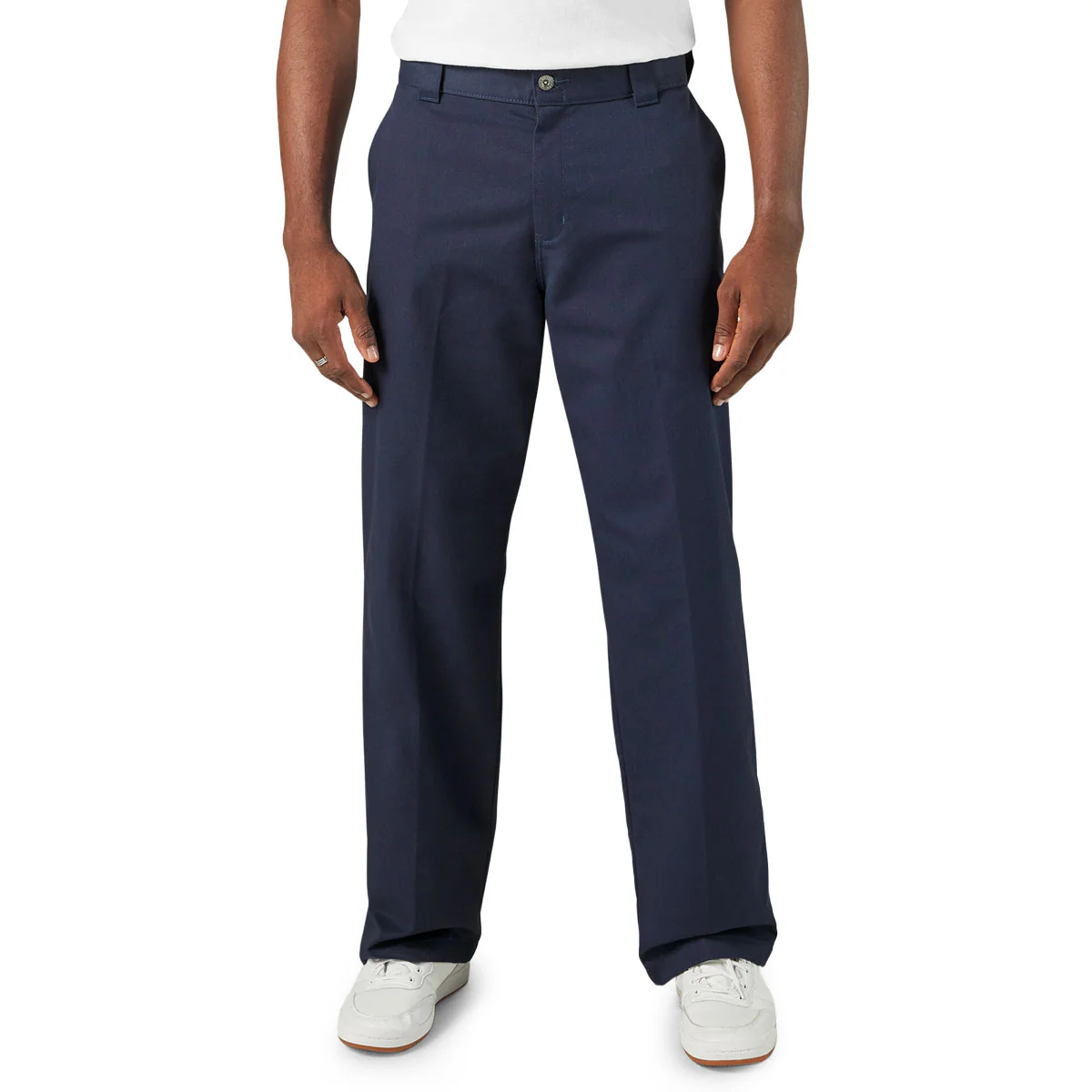 Dickies Jamie Foy Loose Straight Twill Pants - Naval Academy