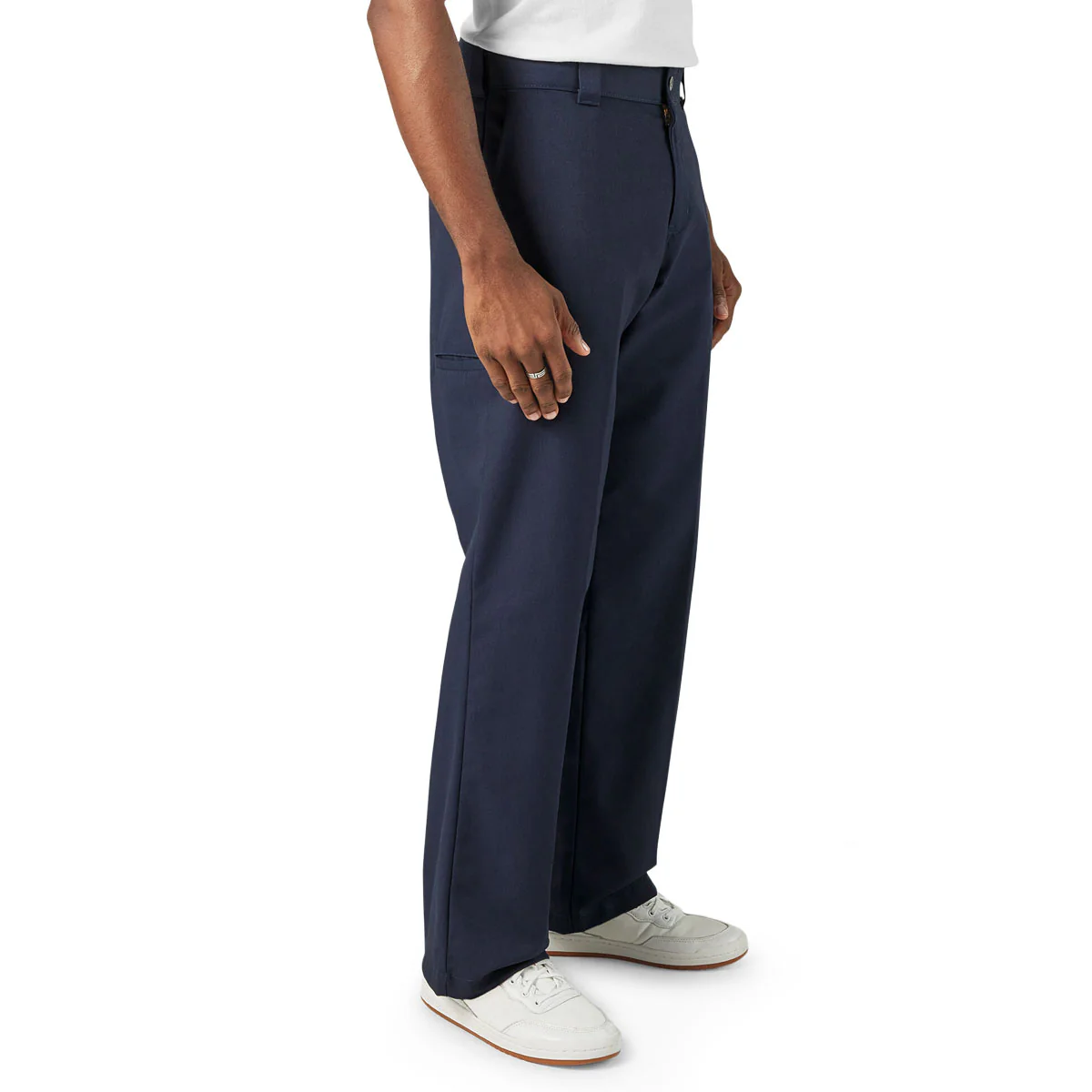 Dickies Jamie Foy Loose Straight Twill Pants - Naval Academy - Image 3