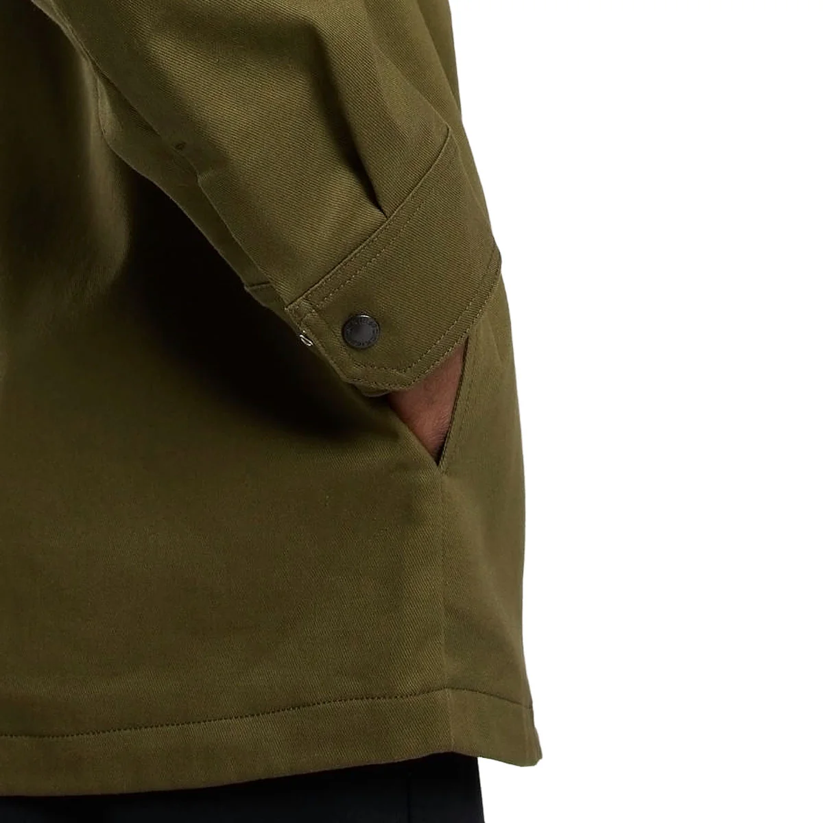 Dickies Mike Anderson Lined Flex Duck Shacket Jacket - Dark Olive - Image 4