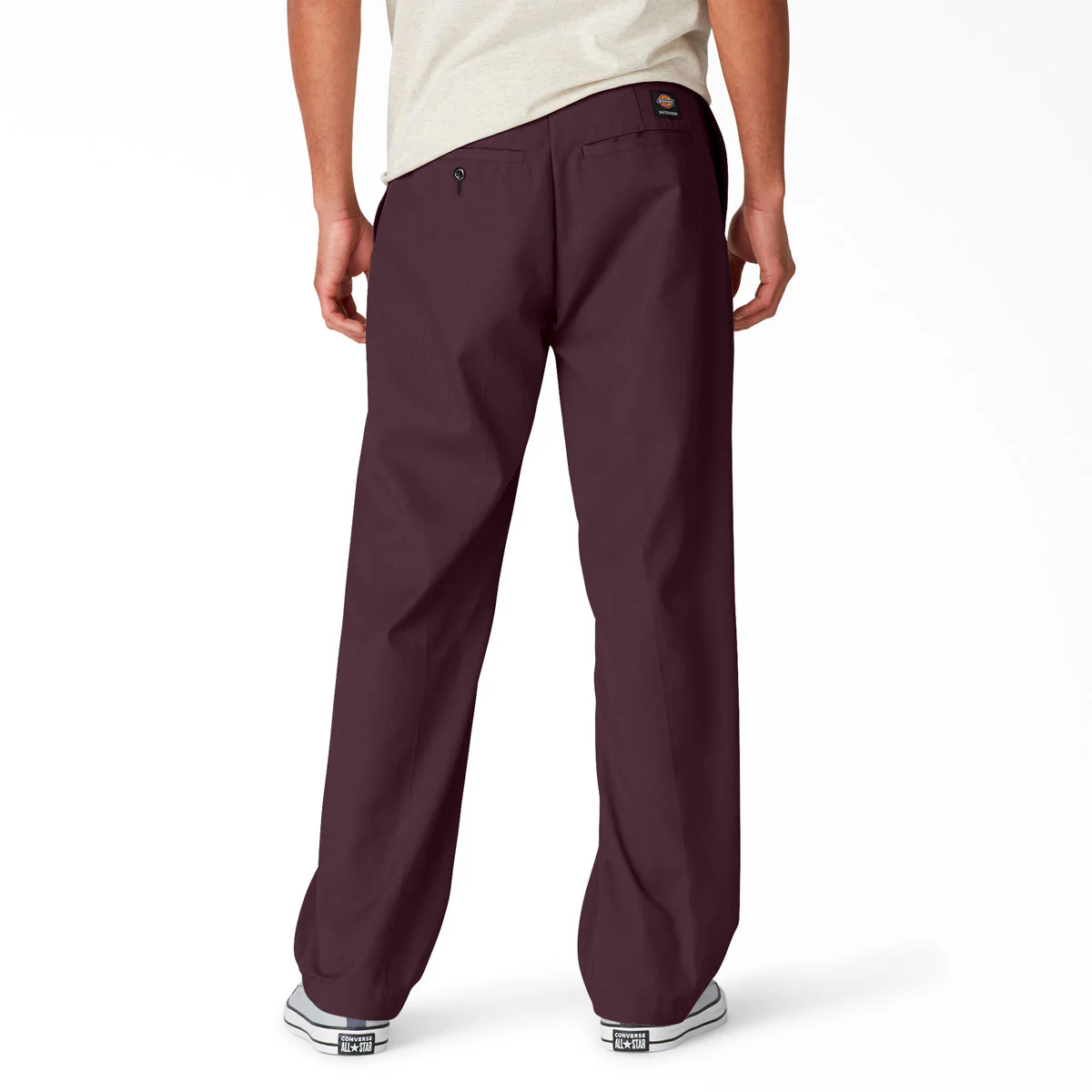 Dickies Regular Twill Skate Pants - Maroon 2025 - Image 2