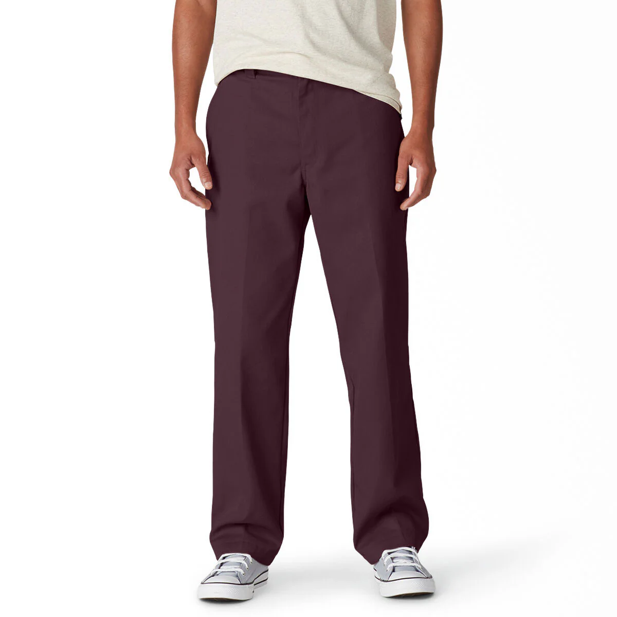 Dickies Regular Twill Skate Pants - Maroon 2025 - Image 4