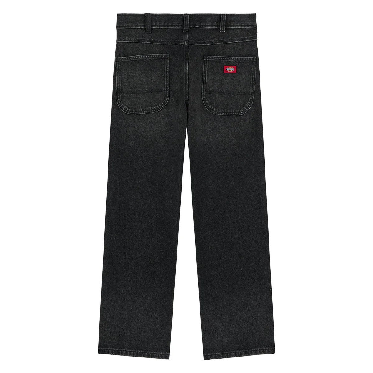 Dickies Relaxed Straight Work Jeans - Black Wash Faded - Image 6