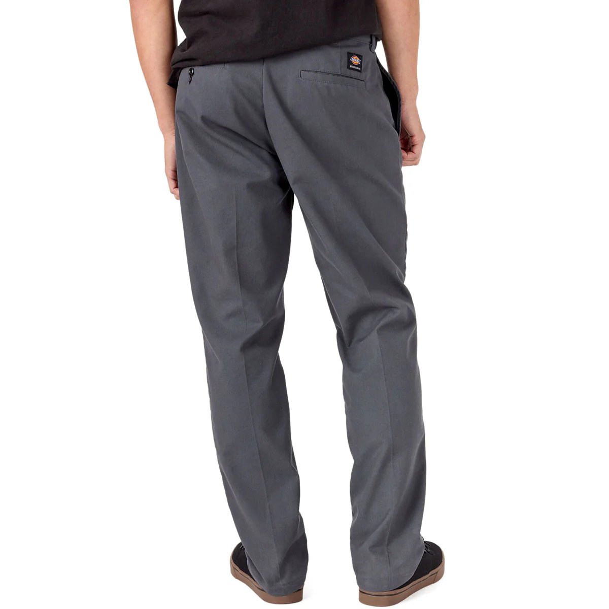 Dickies Slim Straight Twill Skate Pants - Charcoal - Image 2