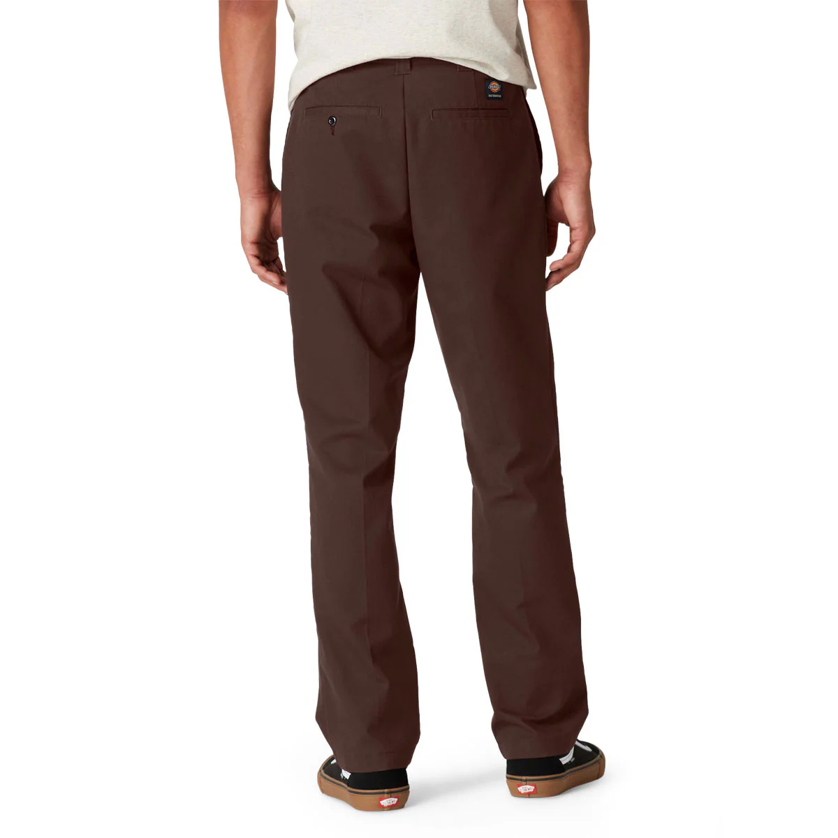 Dickies Slim Straight Twill Skate Pants - Chocolate Brown 2025 - Image 2
