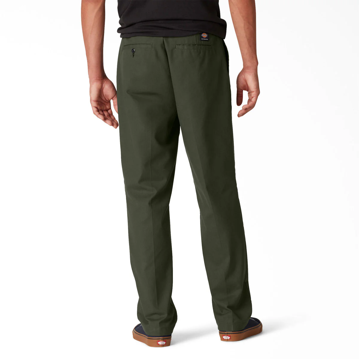 Dickies Slim Straight Twill Skate Pants - Olive Green 2025 - Image 2