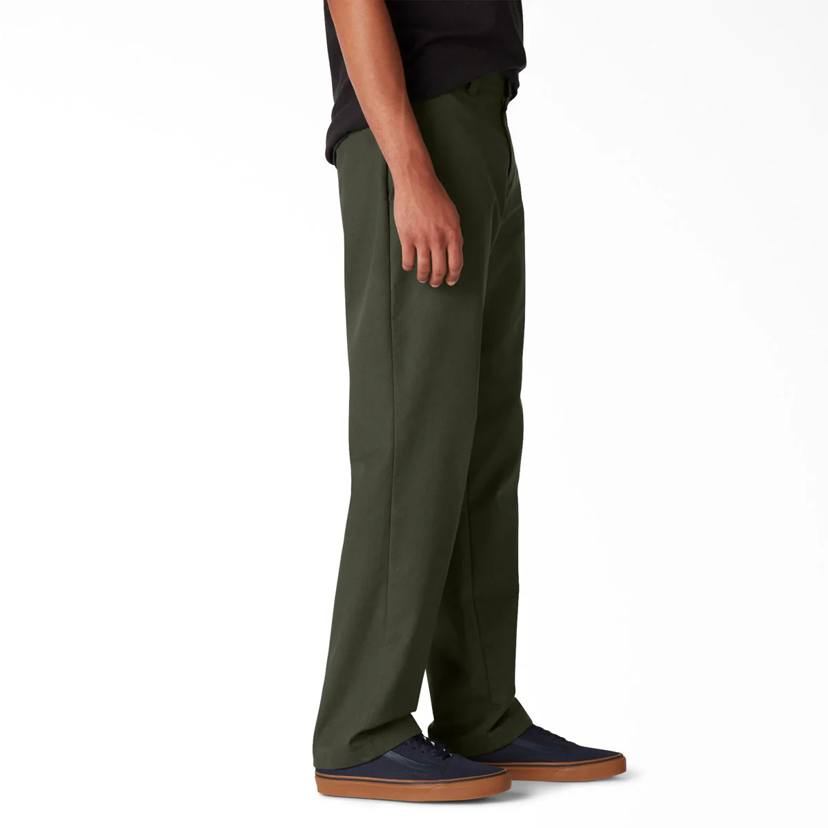 Dickies Slim Straight Twill Skate Pants - Olive Green 2025 - Image 3