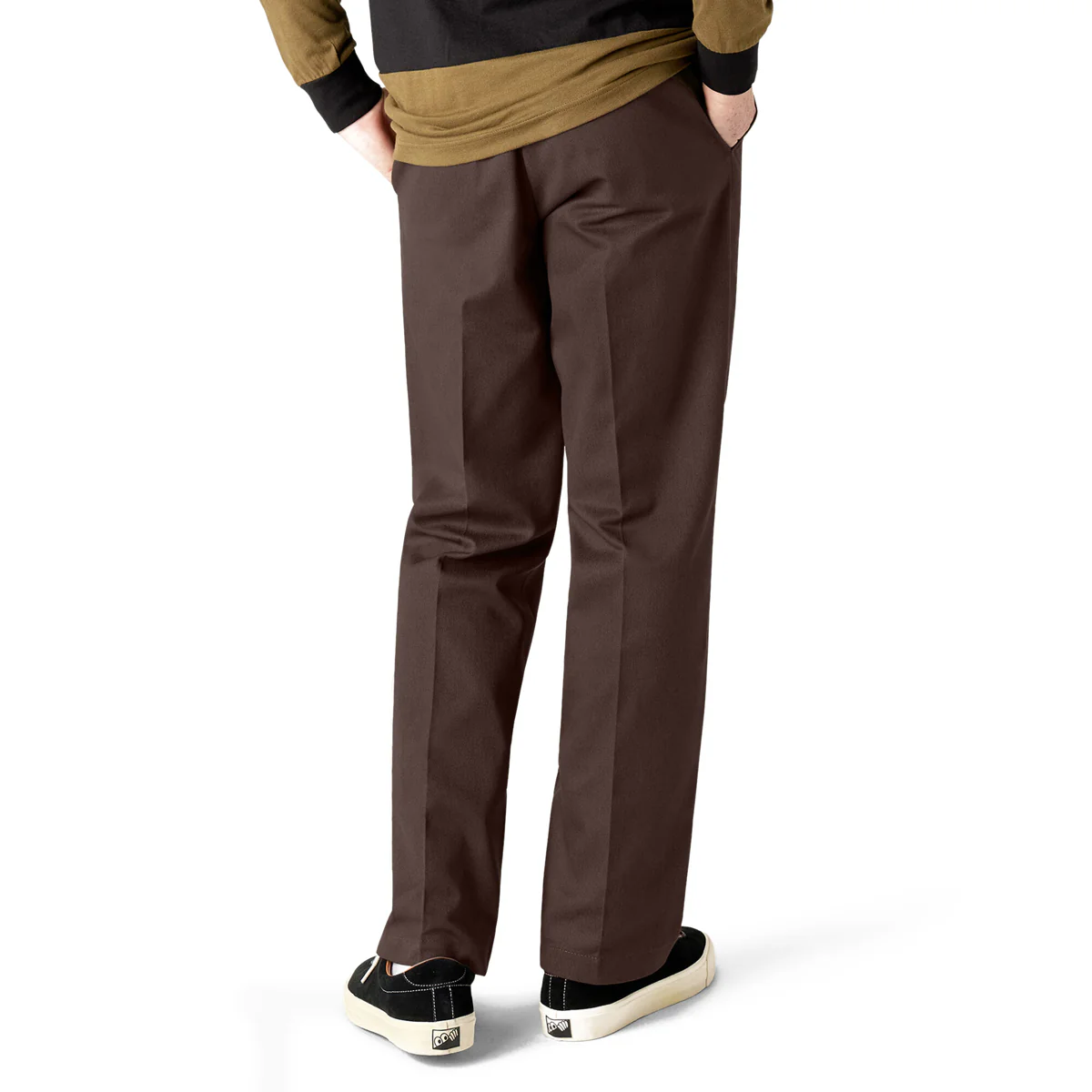 Dickies Regular Twill Skate Pants - Chocolate Brown - Image 2