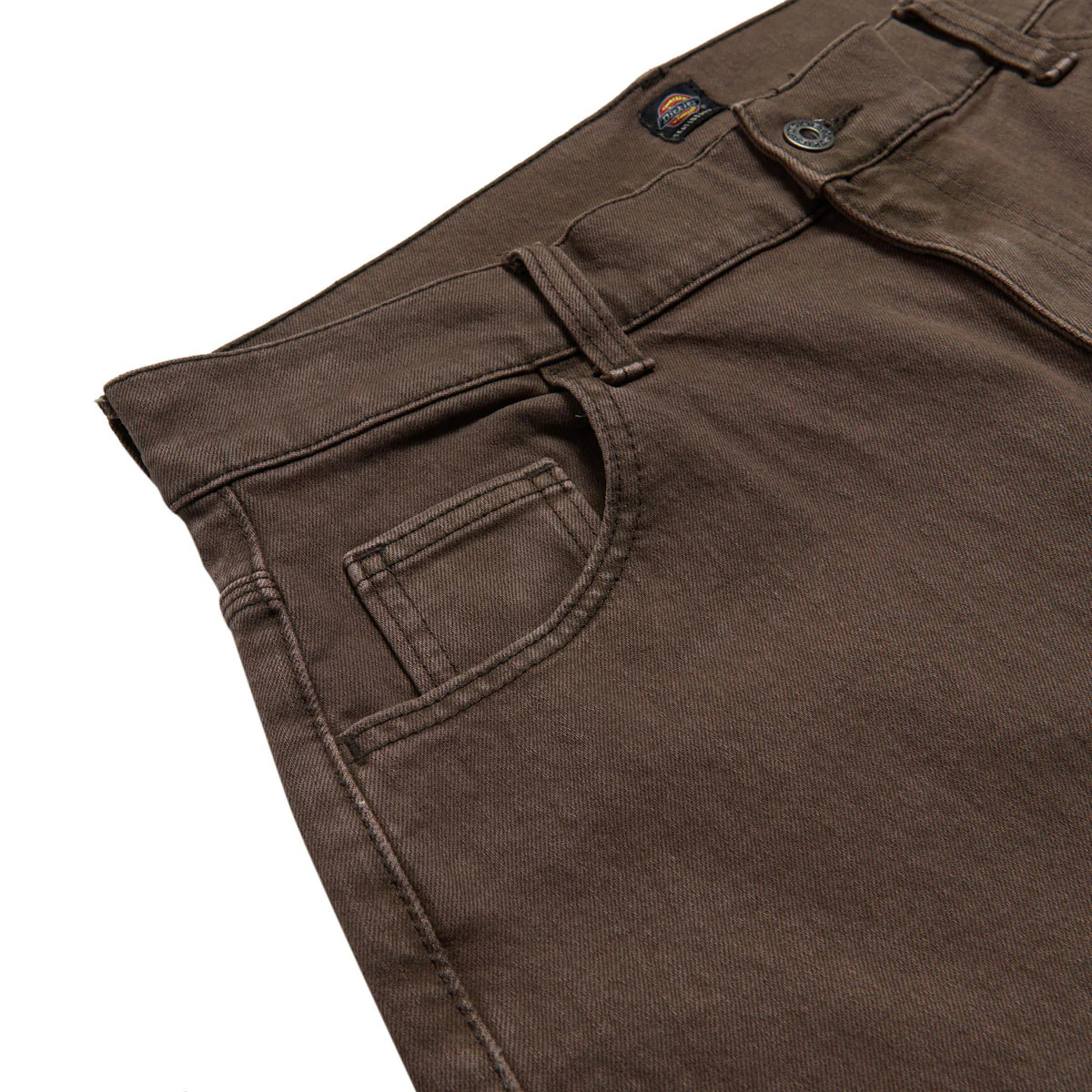 Dickies Wingville Denim Jeans - Brown Tint Wash - Image 3
