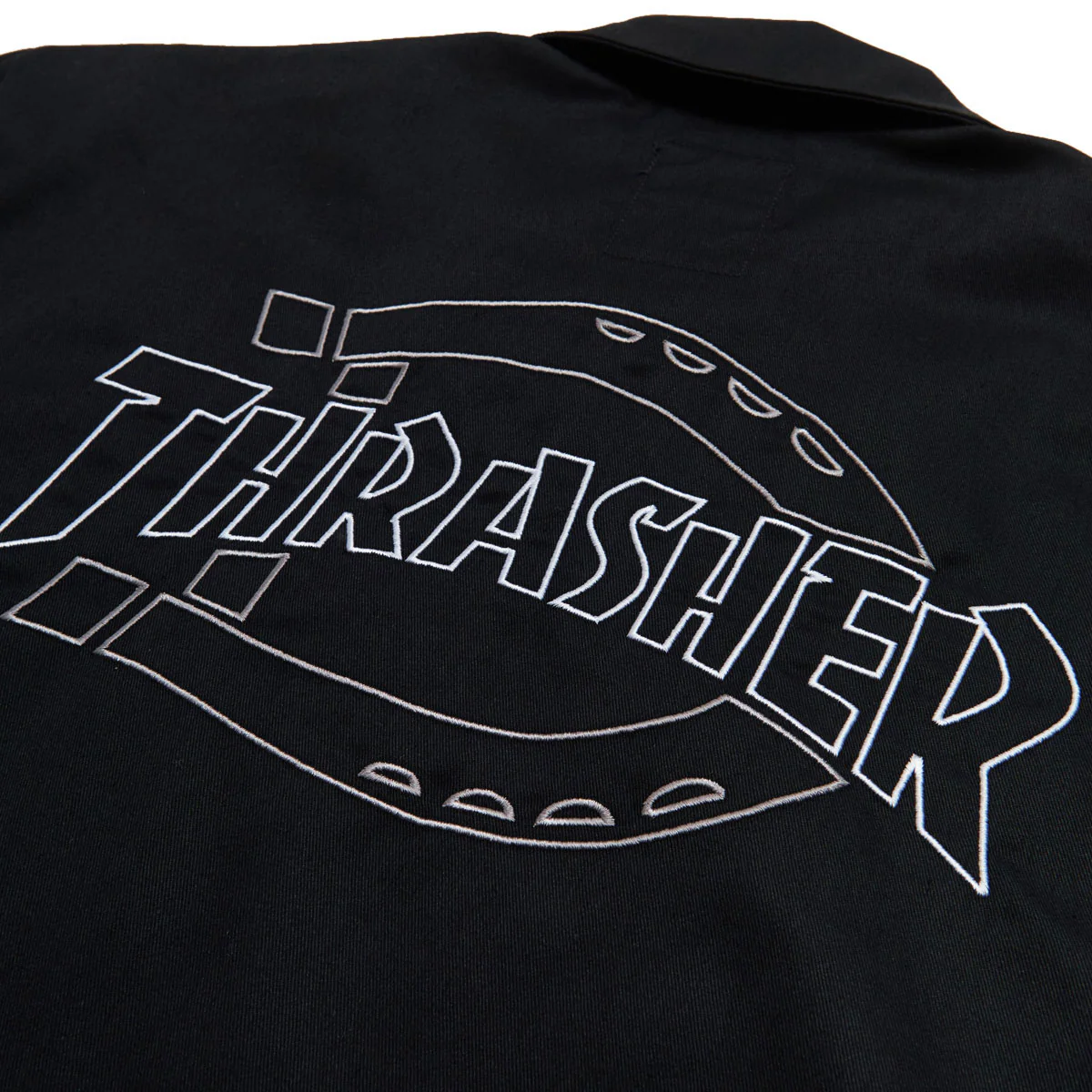 Dickies x Thrasher Work Shirt - Black - Image 4