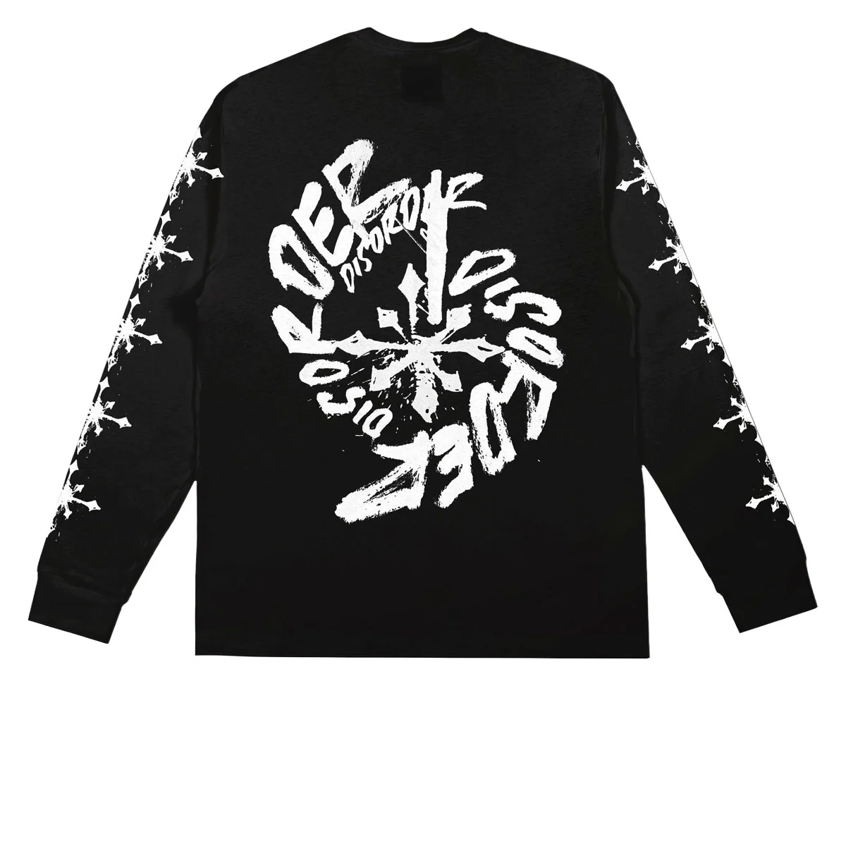 Disorder Love Letters Long Sleeve T-Shirt - Black - Image 2