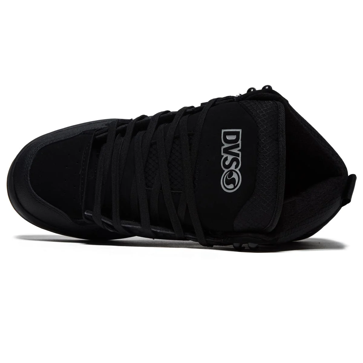 DVS Comanche Boots - Black Reflective/Charcoal Leather - Image 3