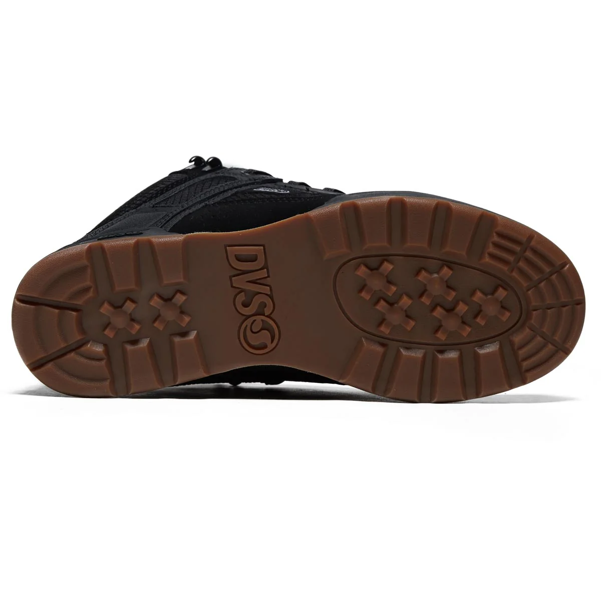 DVS Comanche Boots - Black Reflective/Charcoal Leather - Image 4