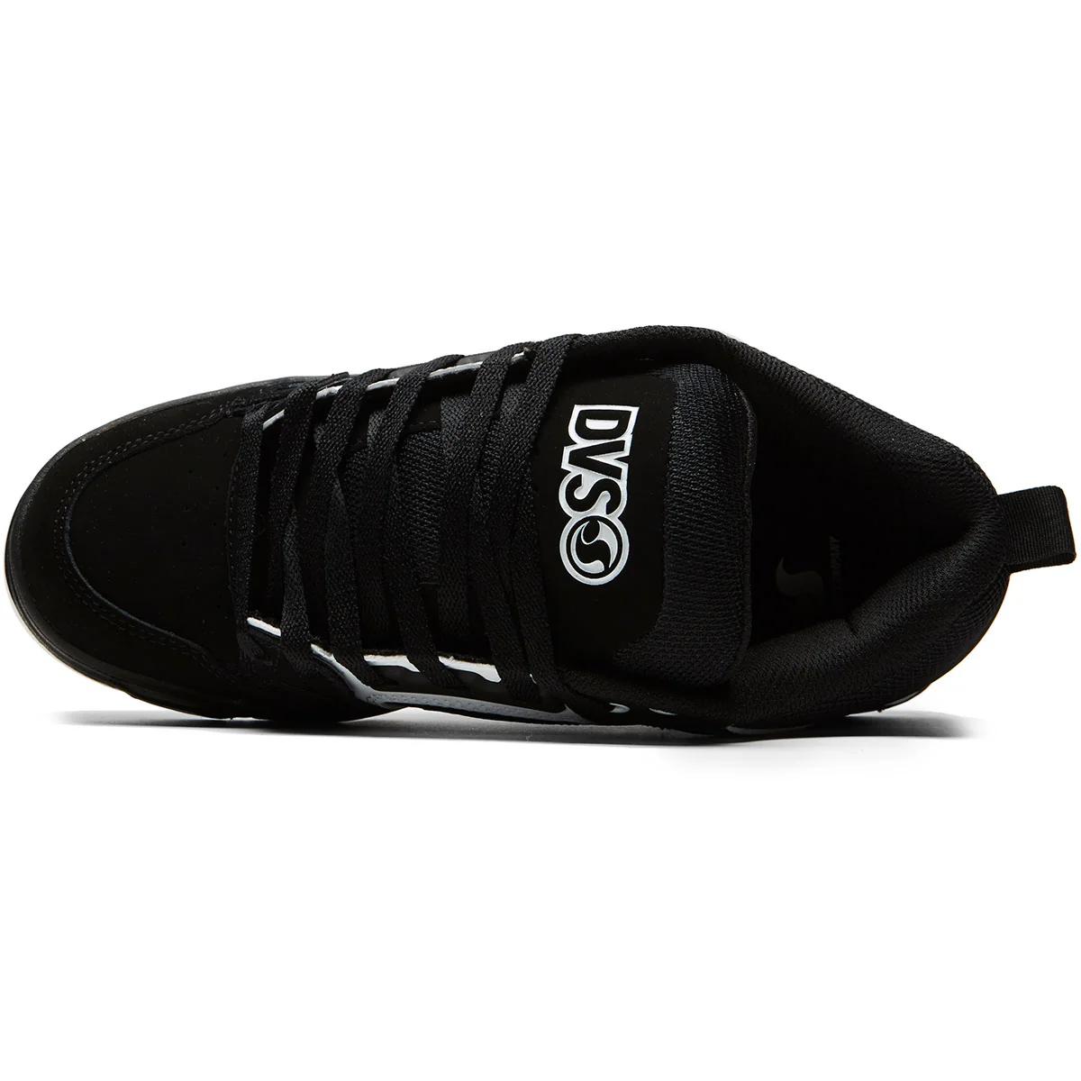 DVS Comanche Shoes - Black/White Nubuck - Image 3
