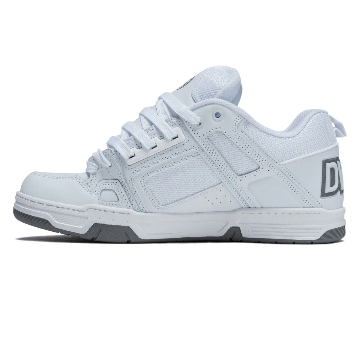 DVS Comanche Shoes - White/White/Grey - Image 2