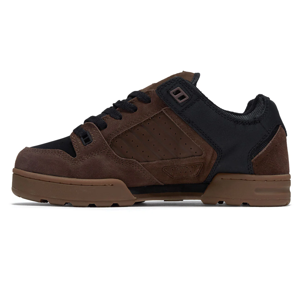 DVS Militia Snow Shoes - Brown/Black/Gum Suede - Image 2