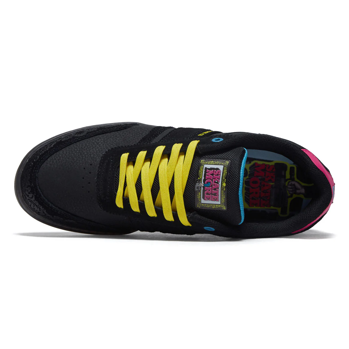 DVS Skate More Milan Shoes - Black/Blue - Image 3