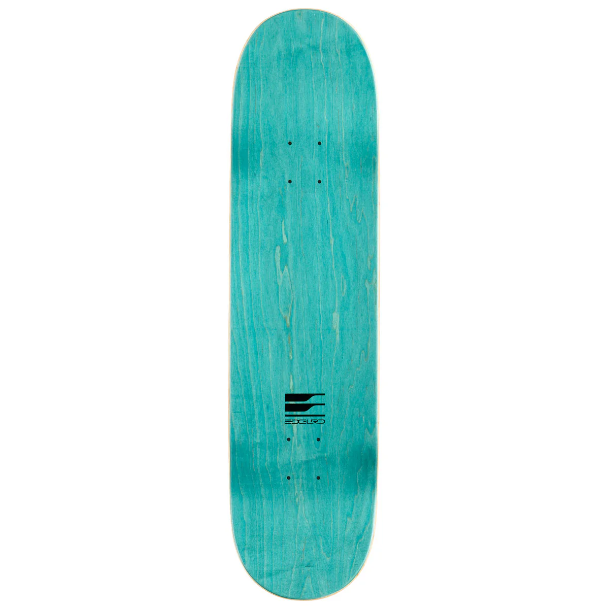 EDGLRD E Logo Skateboard Deck - Yellow - 8.25" - Image 2