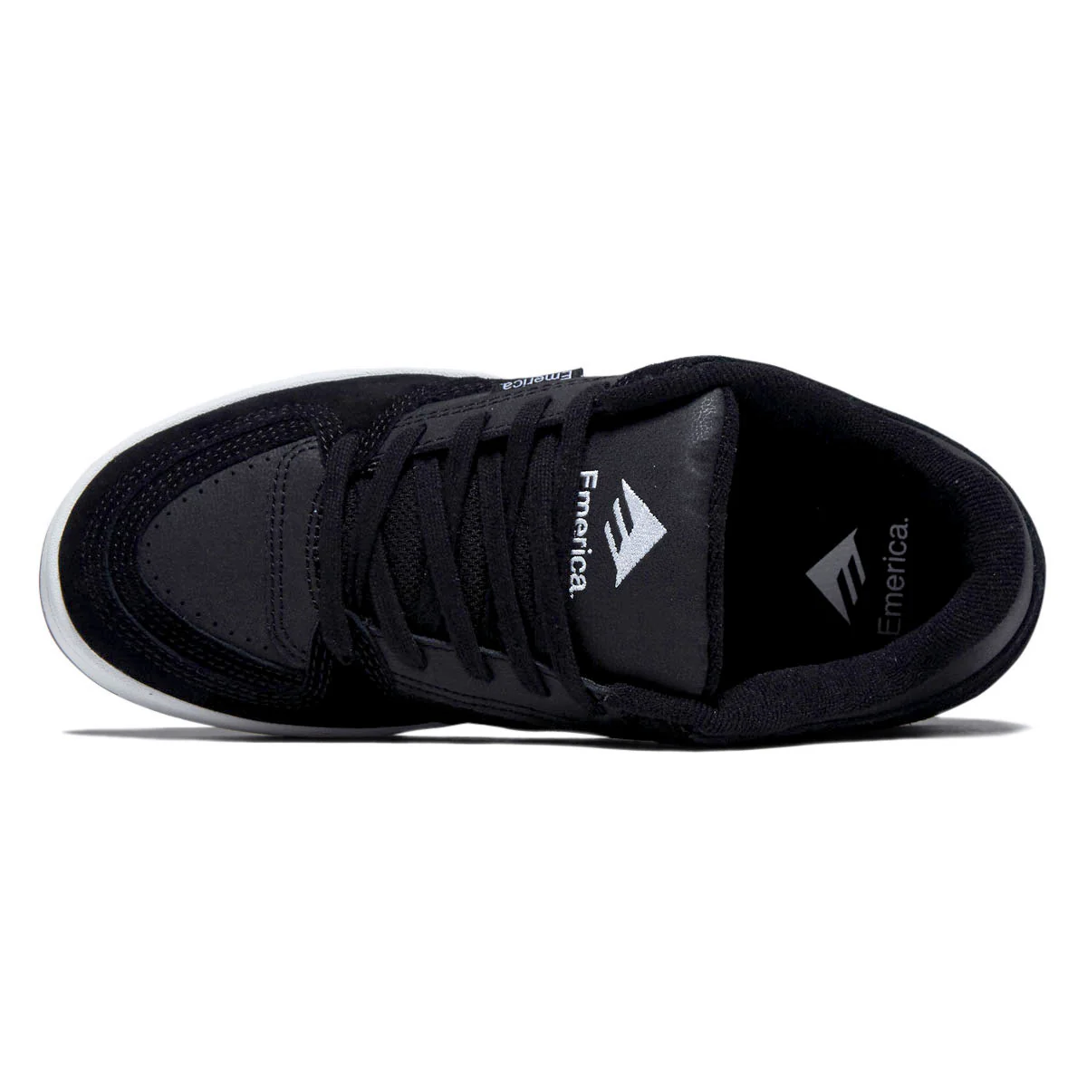 Emerica Mute Shoes - Black/White - Image 3