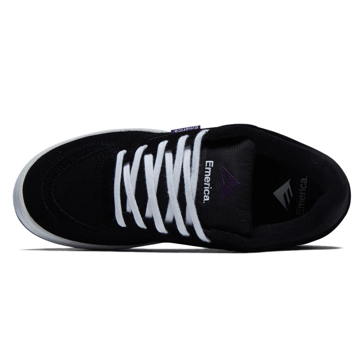 Emerica Mute Shoes - Black/White/Gum - Image 2