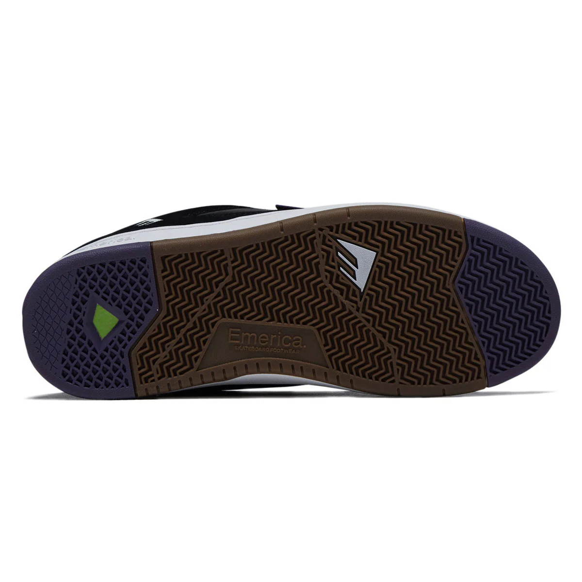Emerica Mute Shoes - Black/White/Gum - Image 3