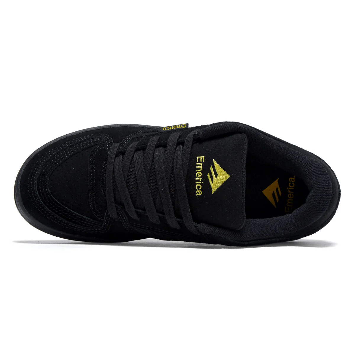 Emerica Mute Shoes - Black/Yellow/Black - Image 3