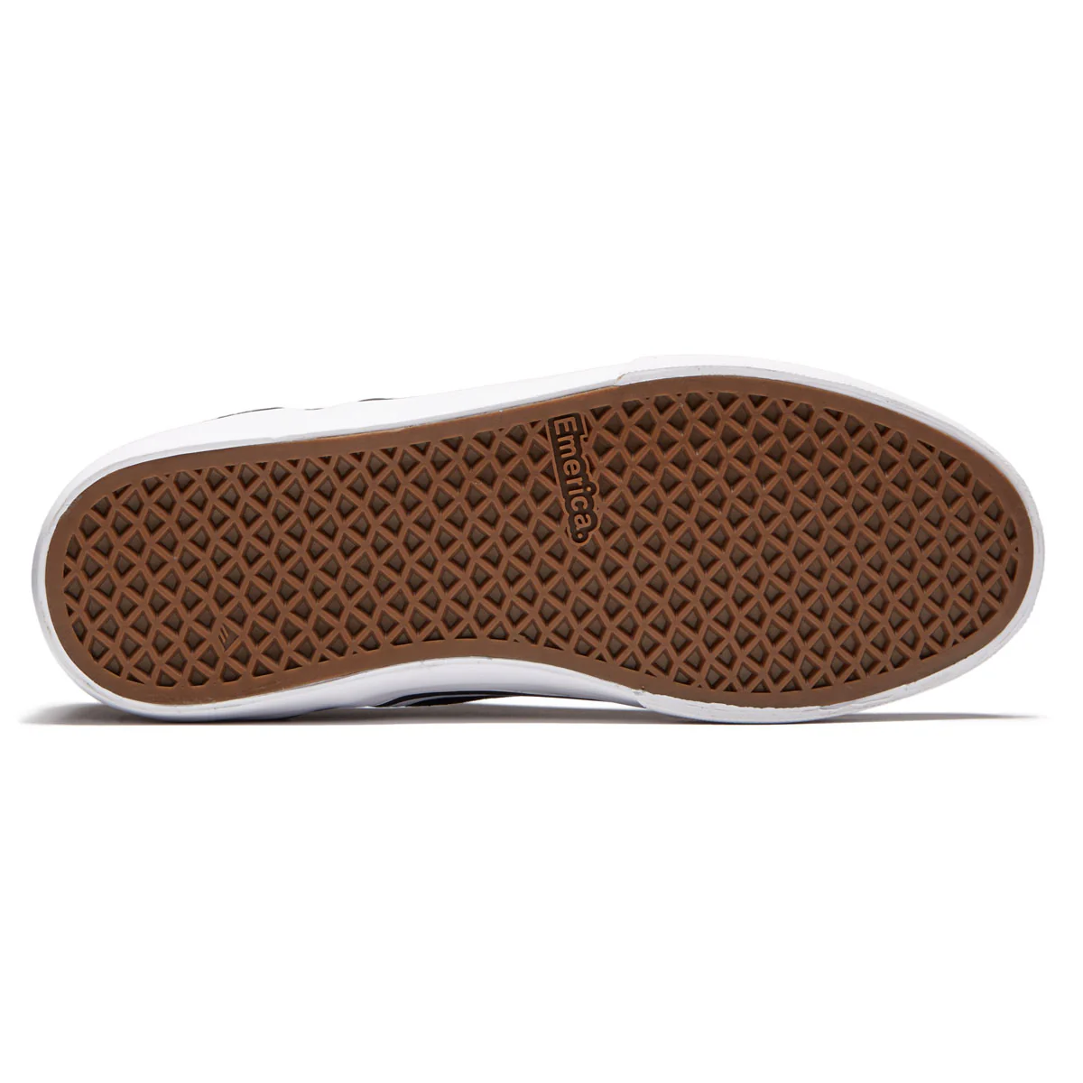 Emerica Wino G6 Slip-On Shoes - Black/White/Gold - Image 4